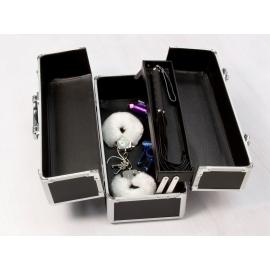 Великий кейс для зберігання секс-іграшок BMS Factory Large Lokable Vibrator Case Black - 2