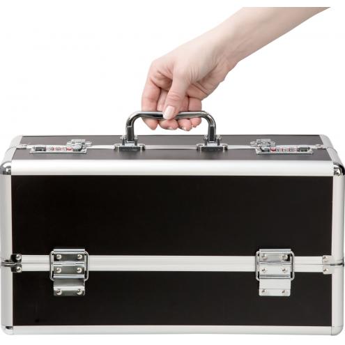 Большой кейс для хранения секс-игрушек BMS Factory Large Lokable Vibrator Case Black