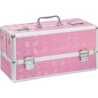 Великий кейс для секс-іграшок BMS Factory Large Lokable Vibrator Case Pink, кодовий замок