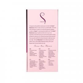 Вібропуля Swan Maximum + Comfy Cuff Pink - 10
