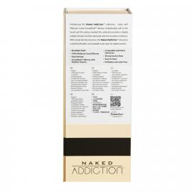 Фалоімітатор Naked Addiction — 9 Silicone Dual Density Bendable Dildo Vanill - 9