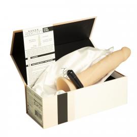 Фалоімітатор Naked Addiction — 9 Silicone Dual Density Bendable Dildo Vanill - 10