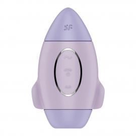 Вакуумный стимулятор с вибрацией Satisfyer Mission Control Violet - 6