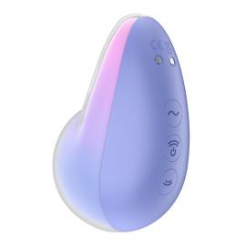 Вакуумный стимулятор с вибрацией Satisfyer Pixie Dust  Violet/Pink - 4