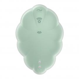 Вакуумный стимулятор с вибрацией Satisfyer Cloud Dancer Mint - 5