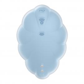 Вакуумный стимулятор с вибрацией Satisfyer Cloud Dancer Blue - 4