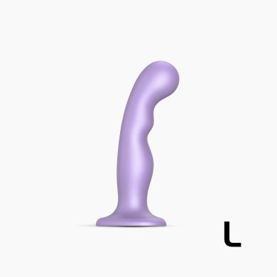 Насадка для страпону Strap-On-Me Dildo Plug P&G Lilas Metallic L