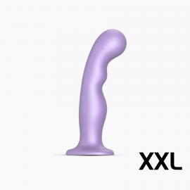 Насадка для страпону Strap-On-Me Dildo Plug P&G Lilas Metallic XХL - 1