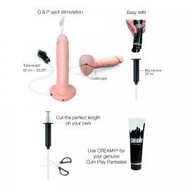 Кінчаючий фалоімітатор Strap-On-Me Squirting Cum Dildo Realistic Flash - 4