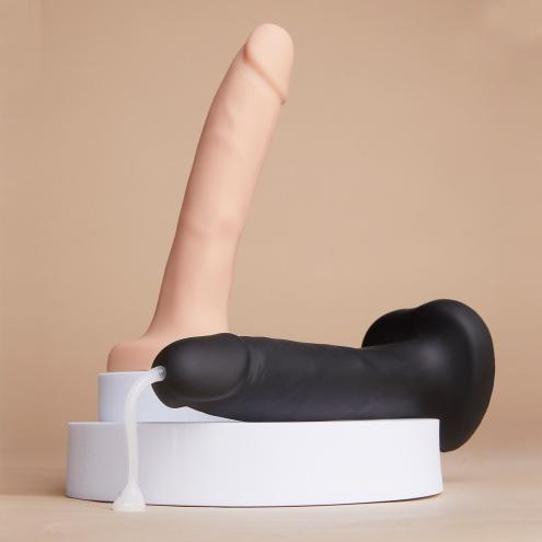 Кончающий фаллоимитатор Strap-On-Me Squirting Cum Dildo Realistic Black