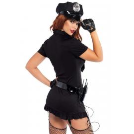 Еротичний костюм поліціянтки Leg Avenue Dirty Cop XL, 6 предметів - 4