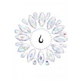 Стрази-прикраси для тіла Leg Avenue Fluer body jewels sticker, наклейки