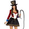 Костюм циркачки Leg Avenue Classic Ringmaster Costume S, сукня, капелюх