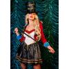 Костюм циркачки Leg Avenue Classic Ringmaster Costume S, сукня, капелюх