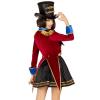 Костюм циркачки Leg Avenue Classic Ringmaster Costume S, сукня, капелюх