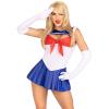 Еротичний костюм Сейлор Мун Leg Avenue Sexy Sailor М, сукня, рукавички, бант