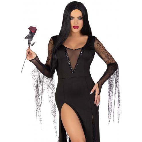 Костюм Мортіші Аддамс Leg Avenue Sexy Spooky Morticia 1X–2X