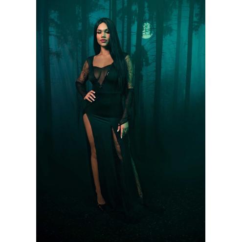 Костюм Мортіші Аддамс Leg Avenue Sexy Spooky Morticia 3X–4X