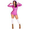 Комбінезон-костюм кішечки Leg Avenue Comfy Cheshire М, з капюшоном