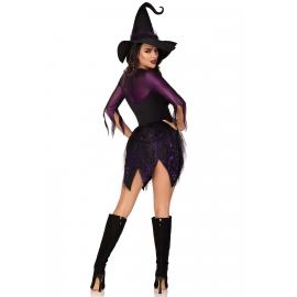 Костюм відьми Leg Avenue Mystical Witch L, сукня, капелюх - 3