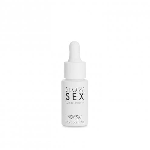 Bijoux Indiscrets SLOW SEX Oral Sex Oil CBD