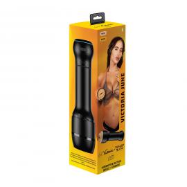 Мастурбатор-ротик Kiiroo FeelVictoria Mouth з всмоктувальною інтерактивною насадкою PowerBlow Combo Set - 6