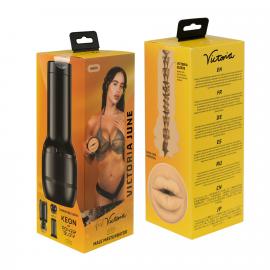 Мастурбатор Kiiroo Feel Victoria June Mouth Stroker PBC - 6