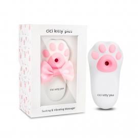Вакуумный клиторальный стимулятор с вибрацией Otouch Cici Kity Plus - 1