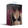 Ліф із натуральної шкіри Feral Feelings - Bikini Top Black