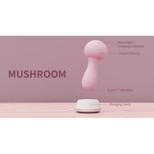 Вибромассажер Otouch MUSHROOM Pink