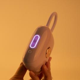 Вакуумный клиторальный стимулятор Otouch Louis Vibrate Purple - 7