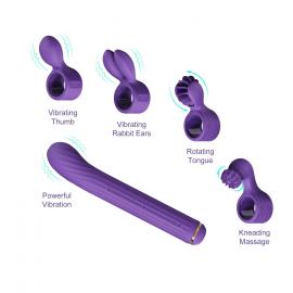 Вібратор Otouch Magic Stick S1 Plus - Purple - 4