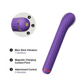 Вібратор Otouch Magic Stick S1 Plus - Purple - 2