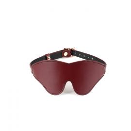 Маска на очі Liebe Seele Wine Red Blindfold - 1