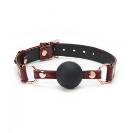 Кляп Liebe Seele Wine Red Ball Gag - 1