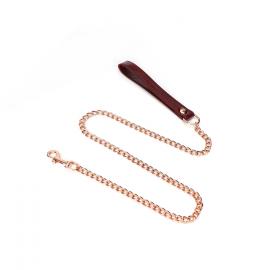 Нашийник з повідцем Liebe Seele Wine Red Collar and Leash - 10
