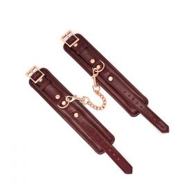 Наручники Liebe Seele Wine Red Wirst Cuffs - 10