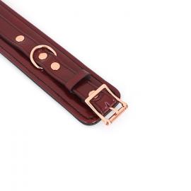 Наручники Liebe Seele Wine Red Wirst Cuffs - 5
