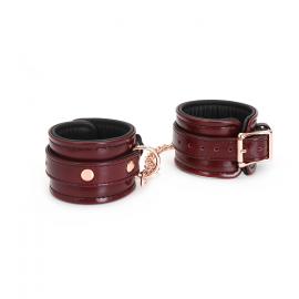 Наручники Liebe Seele Wine Red Wirst Cuffs - 7