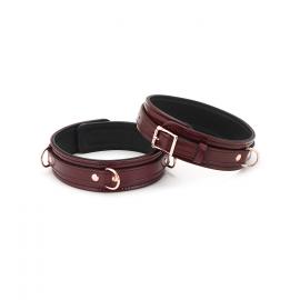Фіксатори для стегон Liebe Seele Wine Red Thigh Cuffs L Size - 1