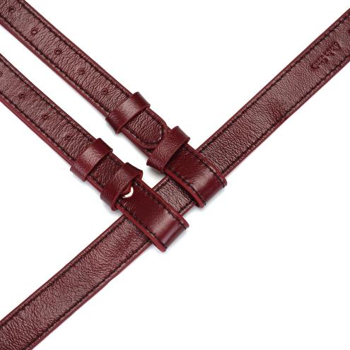 Трусики для страпону Liebe Seele Wine Red Strap on Harness