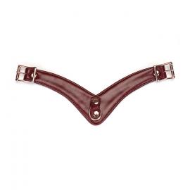 Трусики для вибромассажера Liebe Seele Wine Red Forced Orgasm Strop - 4