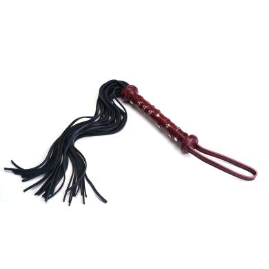 Флогер Liebe Seele Wine Red Studded Flogger