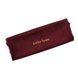 Оксамитовий мішечок для зберігання іграшок Liebe Seele Wine Red Large Storage Bag Oblong, 34х45 см - 2