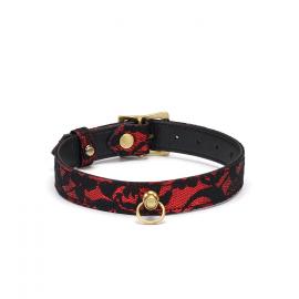 Чокер з кільцем для повідця Liebe Seele Victorian Garden Choker - 1