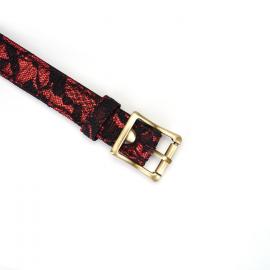 Чокер з кільцем для повідця Liebe Seele Victorian Garden Choker - 4