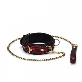 Ошейник с поводком Liebe Seele Victorian Garden Collar with Leash - 1