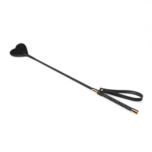 Шлепалка Liebe Seele Black Organosilicon Riding Crop