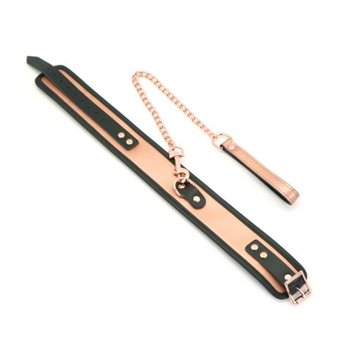 Нашийник з повідцем Liebe Seele Rose Gold Memory Collar with Leash