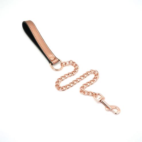 Ошейник с поводком Liebe Seele Rose Gold Memory Collar with Leash